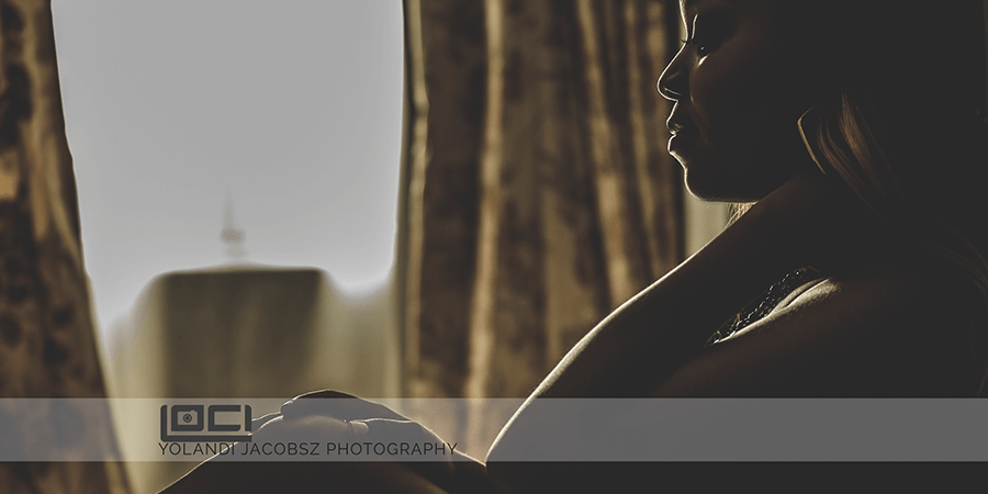 Banner for Professional Boudoir Photography in Johannesburg blog by Yolandi Jacobsz of Loci Photography professional boudoir and portrait photographer