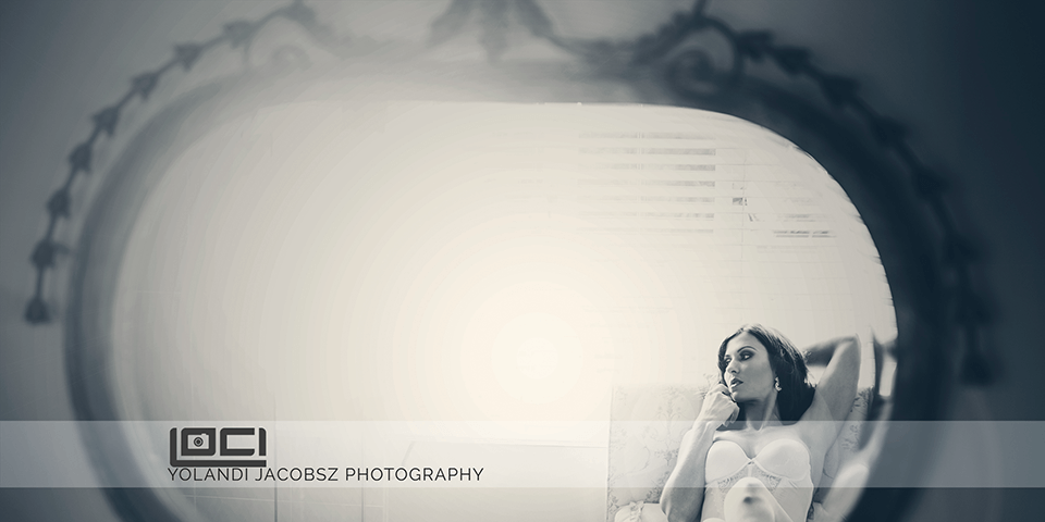 Banner for Gorgeous boudoir photography on location at Morells blog, Johannesburg, Loci Photography