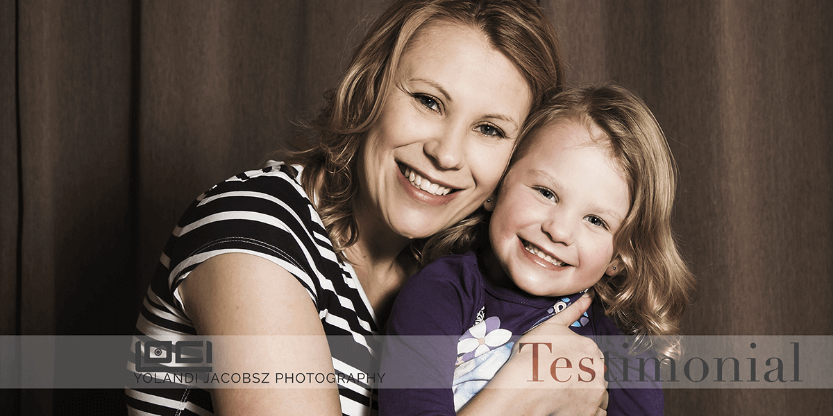 Header image for Testimonial Blog of Family Shoot done in Johannesburg South by Loci Photography