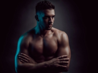 Fitness photography done in studio