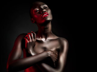 An example of lovely editorial work done for Broncolor Lighting, in studio, by Loci Photography