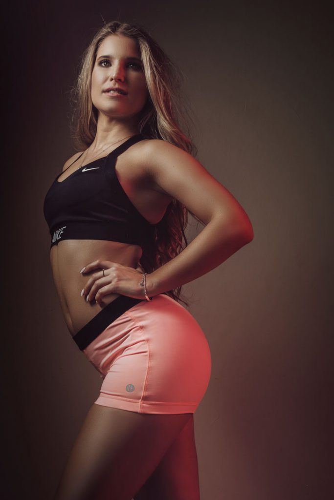 Example of professional fitness photography done in studio in Pretoria, by Loci Photography