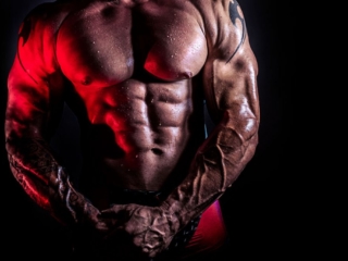 An example of professional fitness photography for men, done in studio by professional photographer Yolandi Jacobsz, of Loci Photography