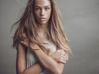 An example of stunning work done for agencies, testshoots for new models photographed in studio, by Loci Photography