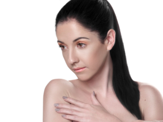 An example of beauty work done for make artists showing their skills, shot in studio by Loci Photography