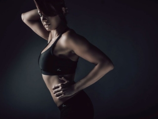 Example of professional fitness photography done in studio in Pretoria, by Loci Photography