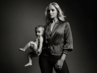 Moody, modern studio family portraits done by Loci Photography Moody, modern studio family portraits done by Loci Photography
