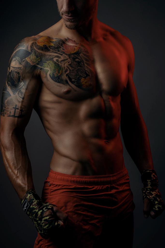 Fitness photography done professionally at the Loci Studio.