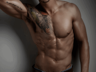 Images of man in jeans professional fitness photography by Loci Photography