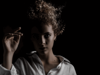 Moody portfolio portraits by Loci Photography.