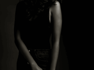 Black and white portfolio portraits by Loci Photography.