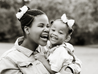 Sibling smiles done in Pretoria by Loci Photography.