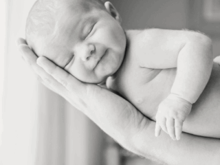 Newborn captures on location by Loci Photography.