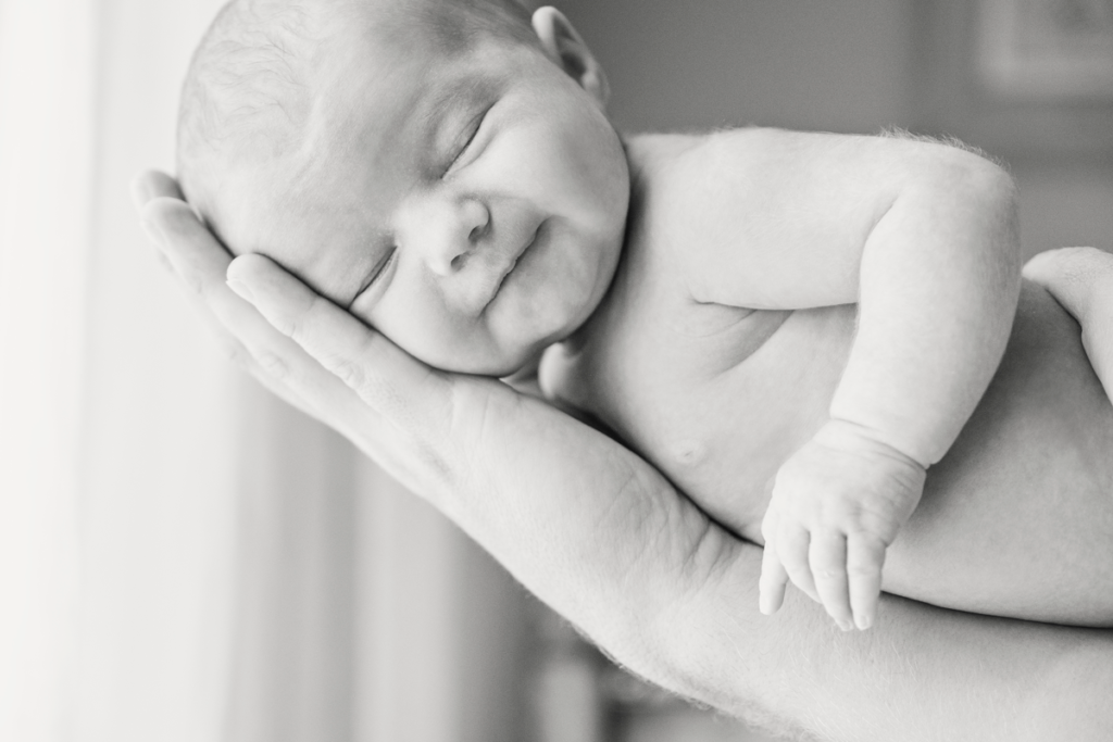Newborn captures on location by Loci Photography.