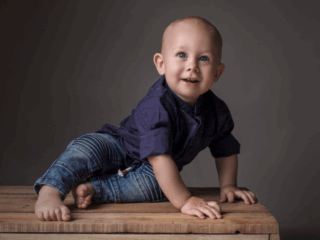 Family photography done in studio by Loci Photography.