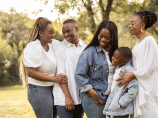Fun moments during a family photo session in Johannesburg by Loci Photography