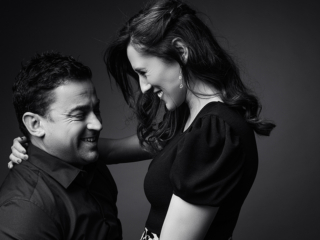 Loving couples photographed in studio by Loci Photography in Pretoria