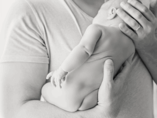 Stunning newborn images done at home by Loci Photography.