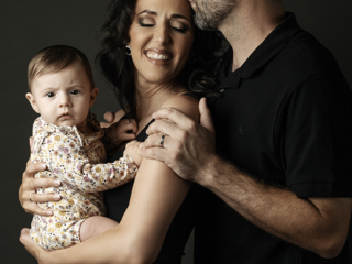 Stunning family sessions done in studio by Loci Photography in Pretoria