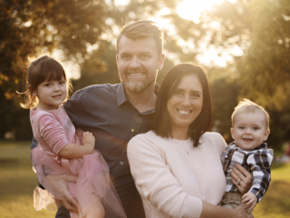 Sunset family memories during photoshoots done by Loci Photography in Pretoria