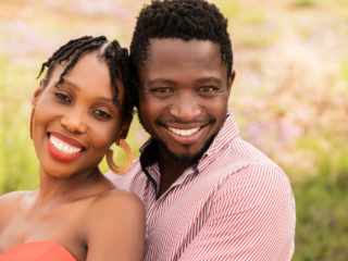 Image of smiling couples during a family photoshoot in Hartbeespoort by Loci Photography