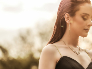 Image of Professional matric dance image using the afternoon light done on location in Pretoria at the Pretoria Botanical Gardens by photographer Yolandi Jacobsz of Loci Photography