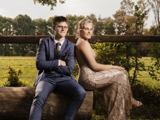 Couple moments during sessions at the Irene Dairy Farm for matric dance sessions photographed by Loci Photography.