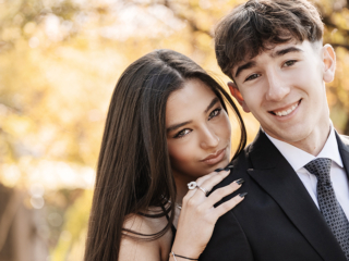 Couples shot in Mooderfontein during matric dance shoots shot by professional photographer Yolandi Jacobsz from Loci Photography.