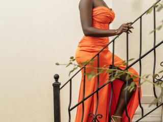 Lovely dresses during matric dance sessions in Johannesburg shot by Loci Photography.