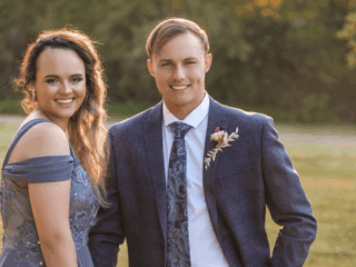 Professional couple matric dance photography done in Krugersdorp by Loci Photography.
