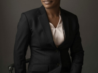 Image of woman in the Loci studio for professional corporate photography