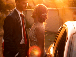 Stunning matric dance sunsets for matric dance photography on location in Pretoria by Loci Photography.