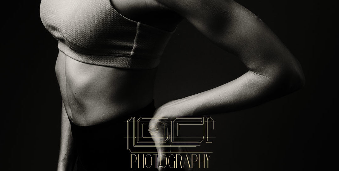 A striking studio fitness shoot by Loci Photography