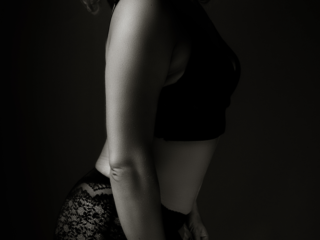 Stunning black and white boudoir photography by Loci Photography in Pretoria