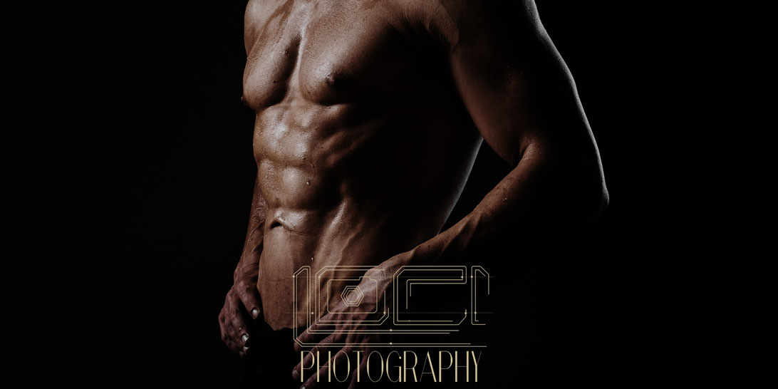 example of professional fitness photography done in studio blog header image