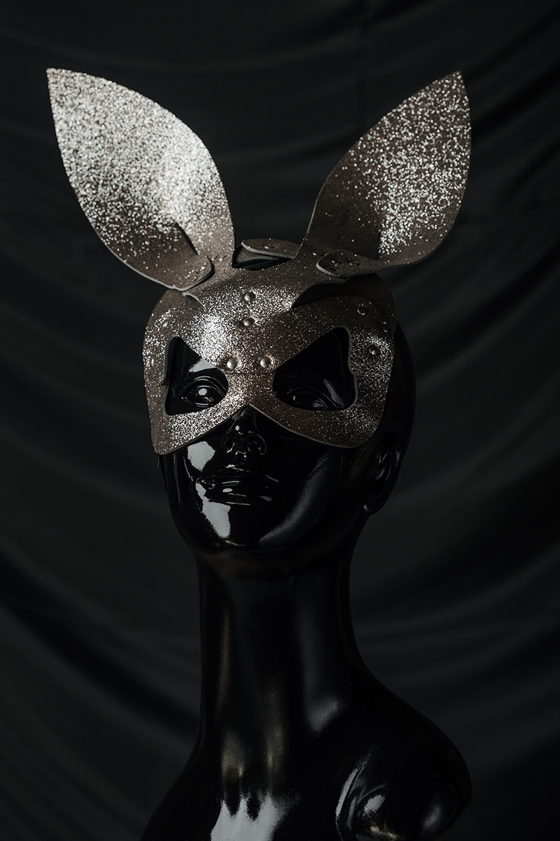 SILVER BUNNY MASK