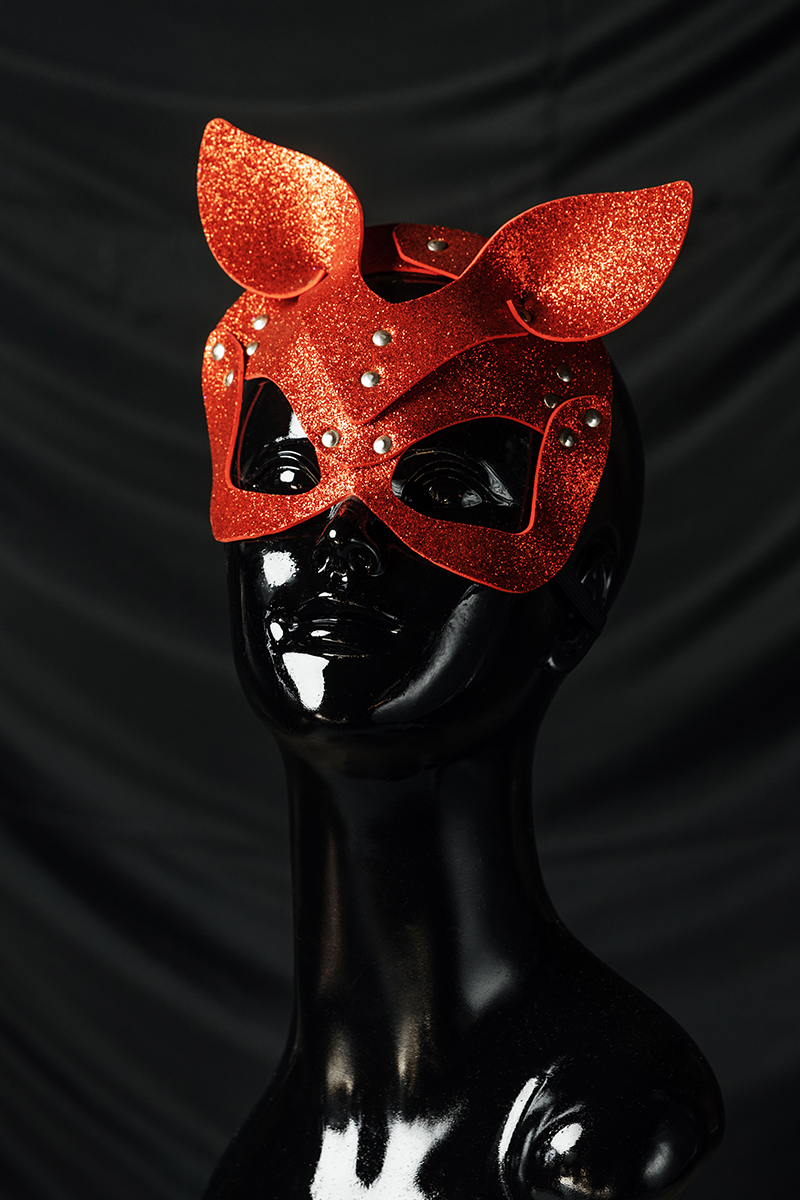 RED CAT MASK