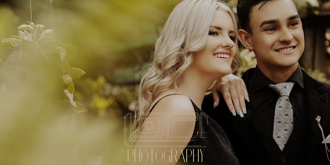 Blog header image of blog about professional matric dance images done at the Green Olive Nursery in Roodeplaat, Pretoria - captured by Loci Photography