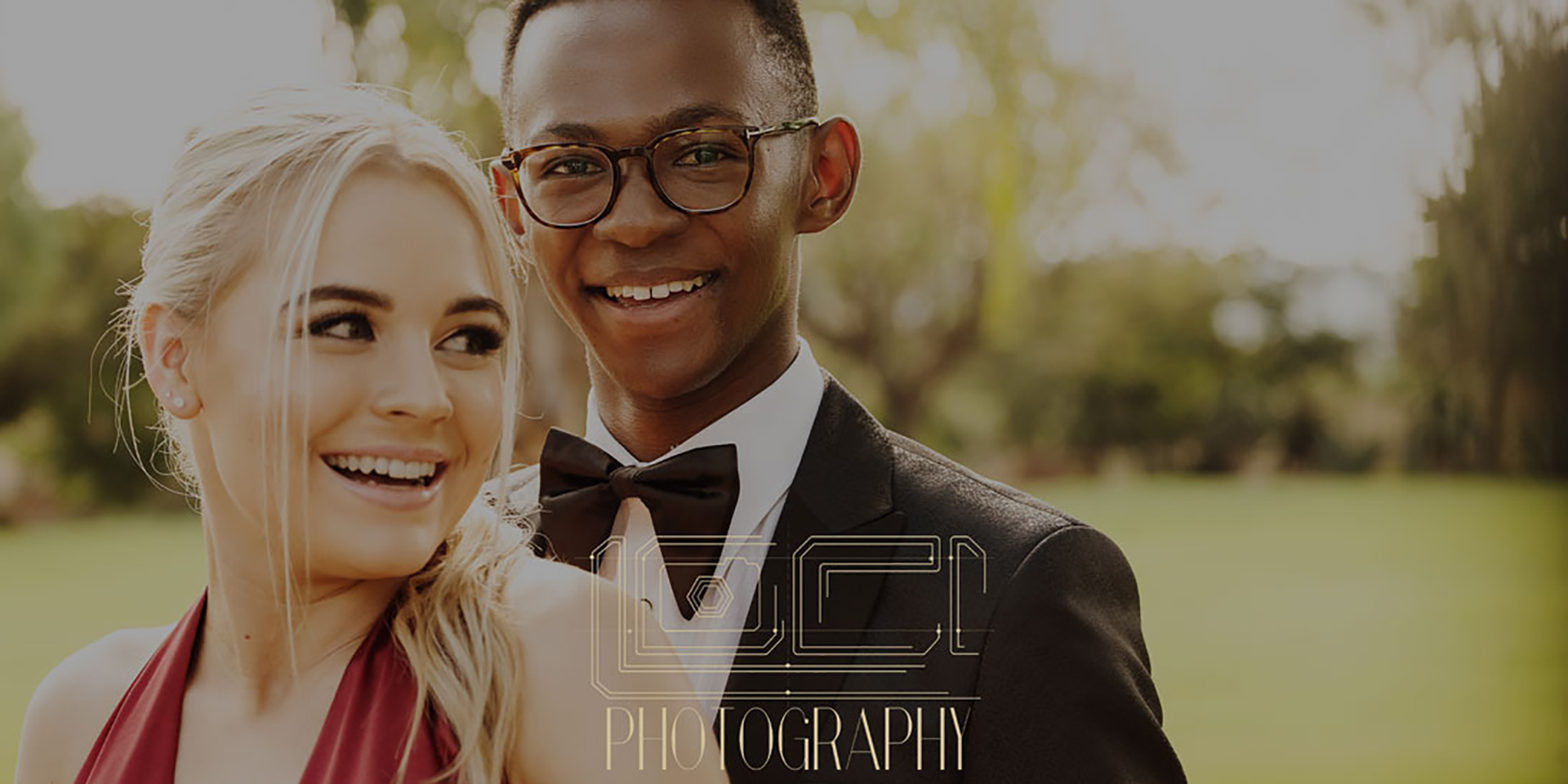 Blog header image for matric dance photography blog for Loci Photography website