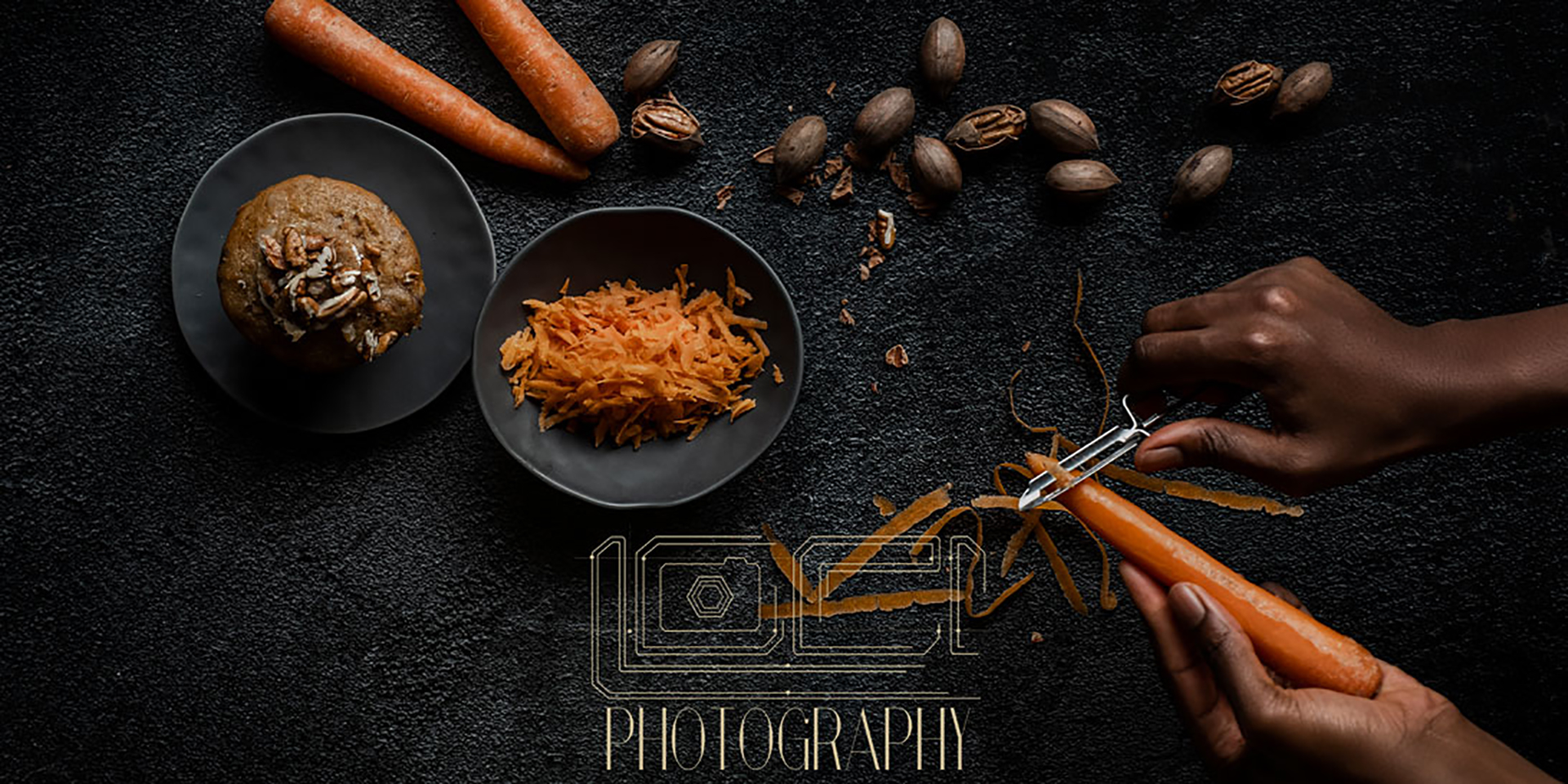 Stunning food styling photography for a modern baking brand by Loci Photography